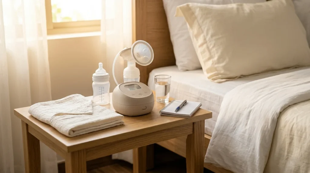 Essential gear for maintaining a consistent breastfeeding routine in a busy household.